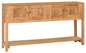 vidaXL Servantă, 140 x 30 x 75 cm, lemn masiv de tec