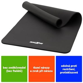 MAXXIVA Covor de gimnastică , 190x100x1,5 cm, negru