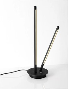 Lampa de masa LED design modern INTEC, negru
