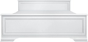Cadru pat Idento B LOZ 160x200, alb, PAL/metal
