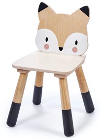 Tender Leaf Toys - Scaunel Vulpita din lemn - Forest Fox Chair