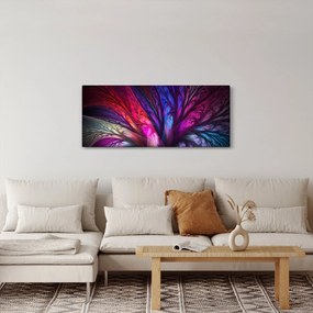 Tabloul abstract cu copacul (120x50 cm)