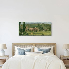 Tablou - Camille Pissarro, Landscape at Les Pâtis, Pontoise, reproducere (120x50 cm)