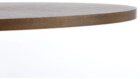 Masa de bucaterie Locarno, nuc/negru