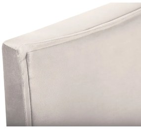 Tăblie de pat bej 160x120 cm Natalia – Milo Casa