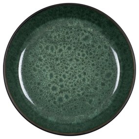 Bol mic verde/negru din gresie Gastro Green/Black – Bitz