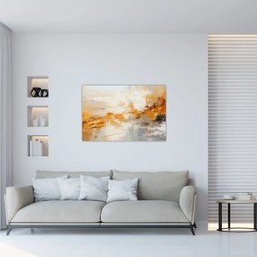 Tablou - Textura aurie (90x60 cm)