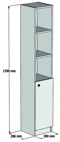 Cabinet de baie Trend - Sapphire
