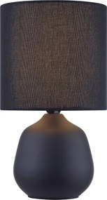 Brilliant - Lampă de masă AUREA 1xE14/20W/230V neagră