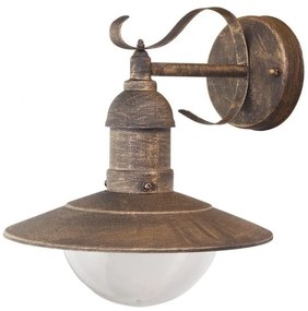 Aplica de perete exterior IP44, down light, auriu antic Oslo 8271 RX