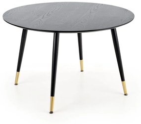Masa Embos neagra - d120xh75 cm