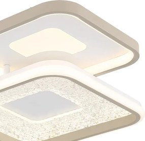 Globo 48097-62 - Plafonieră LED dimabilă MOSAIKO LED/55W/230V 65x45,5 cm+telecomandă