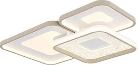 Globo 48097-62 - Plafonieră LED dimabilă MOSAIKO LED/55W/230V 65x45,5 cm+telecomandă