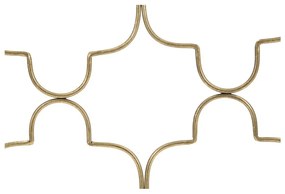 Masă consolă Mauro Ferretti Balcony, 112 x 31 cm, auriu