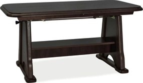 Masa extensibila BEATA, wenge, PAL/lemn, 130/170x67x60/77 cm