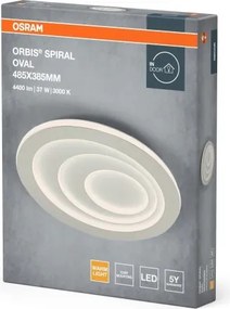 Osram - Plafonieră LED ORBIS SPIRAL, 37W, 230V, albă