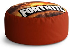 Taburet Circle Fortnite explozie, portocaliu