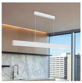 Lustră LED dimabilă Brilagi SLEEKLINE SMART LED/40W/230V 3000-6000K Wi-Fi Tuya alb + telecomandă