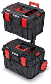 Set valiză A cu roți, 54,6 x 38 x 78,5 cm, negru