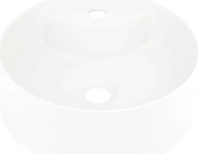 Lavoar pe blat cu orificiu baterie Deante Silia 36 cm