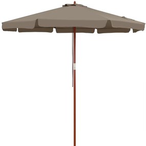 Deuba Floarea soarelui de gradina Ø330 cm - taupe