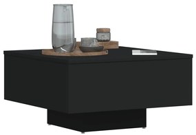 Masuta de cafea, negru, 60x60x31,5 cm, PAL 1, Negru
