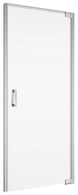 Usa batanta cu profil compensator, crom, 100 cm, instalare dreapta, Ronal Cadura 1000 mm, Crom, Dreapta