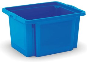 Cutie de depozitare albastră din plastic 42x35x23 cm H-Box S – KIS