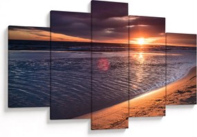 Tablou cu apus de soare (150x105 cm)