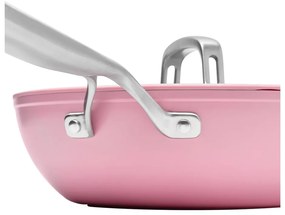 Tigaie tip wok cu capac/cu suprafață ceramică ø 28 cm Meda 3.0 – FABINI