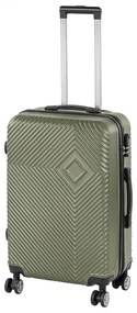 TraveLux Pro valiză medie cu capac dur 68x45x25 cm verde măslin