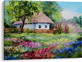 Tablou - Cabană (70x50 cm)