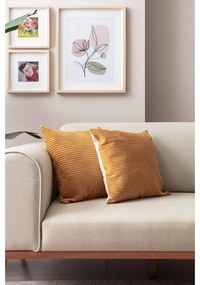 Fețe de pernă 2 buc. din catifea reiată 43x43 cm – Mioli Decor