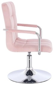 HC1015NP Scaun Roz Catifea