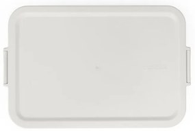 Cutie pentru alimente Brabantia Make&Take 1006292, 2 L, Cu separatoare, Inchidere etansa, Fara BPA, Gri deschis
