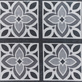 Covor tip traversă gri închis lavabil 76x230 cm Victoria Grey – Think Rugs