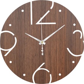 SENTOP | Ceas din lemn cu cifre sculptate unice - SENSON