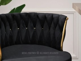 Scaun Adel (negru + auriu). 1110641