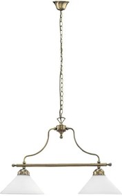 Abajur de rezervă din sticlă Rabalux MARIAN E27 alb