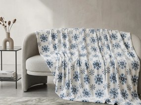 Patura cocolino ICY FLAKES, alba Dimensiune: 200 x 220 cm
