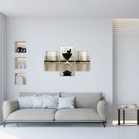Tablou cu clepsidra (90x60 cm)