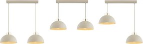 Brilagi - Pendul pe cablu MOON 2xE27/60W/230V bej/auriu