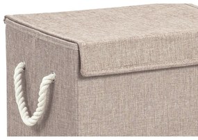 Coș textil pentru rufe LAUNDRY 40 x 30 x 60 cm, maro
