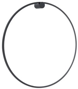 Aplica LED SATURNO 46W, 230V, Ø80 cm, IP44, antracit