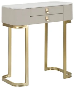 Mauro Ferretti Consola Cu 2 Sertare Beauty cm 70X40X80 | Aosom Romania