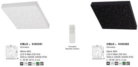 Plafoniera LED dimabila design cer înstelat CIELO alb NVL-9180381