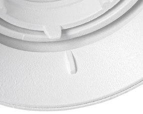 Spot modern încastrat alb GU10 rotund fără rama - Oneon