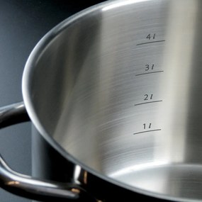 Set de vase pentru gătit 10 buc. din oțel inoxidabil President – Tescoma