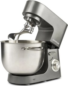 G3Ferrari G2016400 - Mixer de masă PASTAIO 8 l 1800W/230V cu două cârlige, crom mat