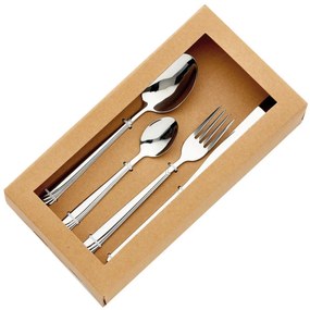 Set tacâmuri din inox, 24 piese